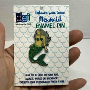 Dei Embrace Your Inner Mermaid Enamel Pin
